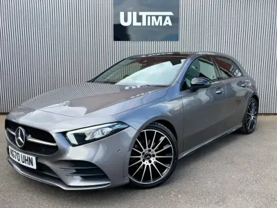 Used Mercedes A200 Exclusive 147 HP (108 kW) 2021 Grey Hatchback