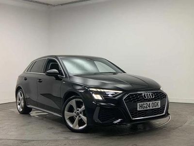 Used Audi A3 S-Line 147 HP (108 kW) 2024 Black Hatchback