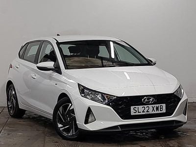 Used Hyundai i20 SE 100 HP (73 kW) 2022 White Hatchback
