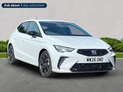 Used Seat Ibiza FR Sport 113 HP (83 kW) 2026 White Hatchback