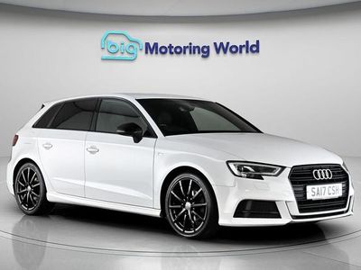 Used Audi A3 Black Edition 148 HP (108 kW) 2017 White Hatchback