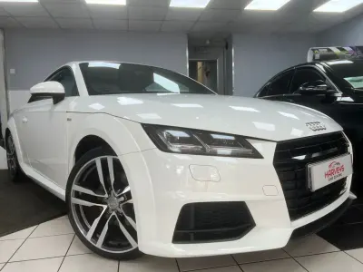 Used Audi TT S-Line 180 HP (132 kW) 2017 White Coupe