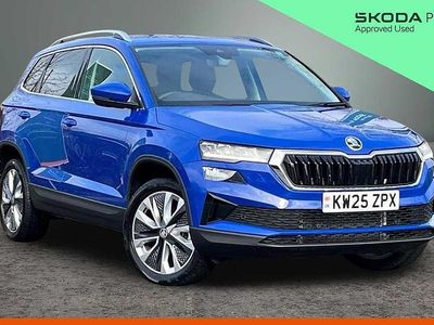 New Skoda Karoq SE L 147 HP (108 kW) 2025 Energy blue SUV