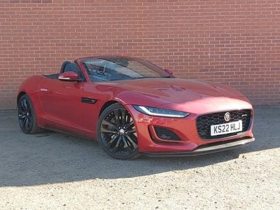 Usado Jaguar F-Type R-Dynamic 450 HP (330 kW) 2022 Vermelho Cabrios