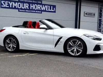 Used BMW Z4 M Sport 258 HP (189 kW) 2019 White Cabriolet