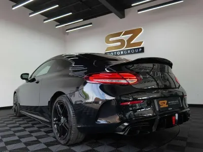 Used Mercedes C220 AMG Line Premium Plus 194 HP (142 kW) 2019 Black Coupe