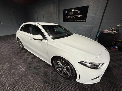 Used Mercedes A180 AMG line 136 HP (100 kW) 2020 White Hatchback