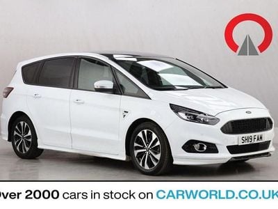 White Used 2019 Ford S-MAX ST-Line MPV | £13,700 (Fair price)