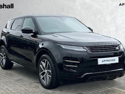 Metallic santorini black Used 2025 Land Rover Range Rover evoque SE Dynamic SUV | £37,731 (Fair price)