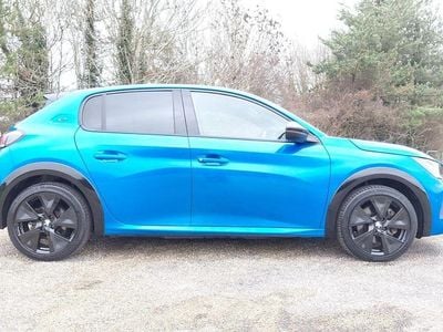 Used Peugeot e-208 GTi 100 kW (136 HP) 2020 Blue Hatchback