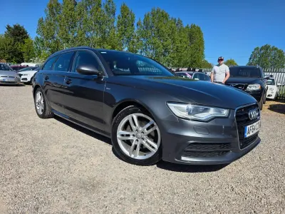Begagnad Audi A6 S-Line 2014 Grå Kombi