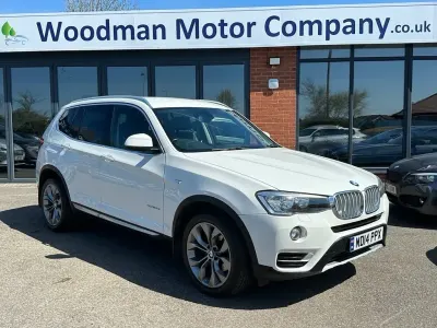 Begagnad BMW X3 xLine 258 HK (189 kW) 2014 Vit SUV