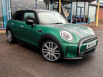 British racing green Used 2023 Mini Cooper Exclusive Hatchback | £21,289 (Good price)