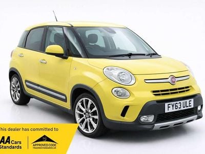 Used Fiat 500L Trekking 85 HP (62 kW) 2014 Yellow MPV