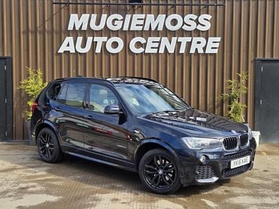 Used BMW X3 M Sport 190 HP (139 kW) 2016 Black SUV