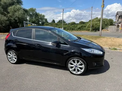 Used Ford Fiesta Titanium X 125 HP (91 kW) 2017 Black Hatchback