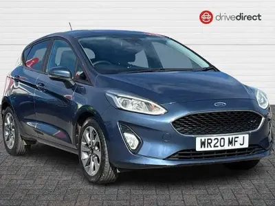 Usado Ford Fiesta Trend 95 HP (69 kW) 2020 Azul Citadino