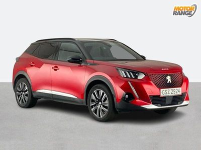 Red Used 2022 Peugeot e-2008 Premium SUV | £14,295 (Fair price)