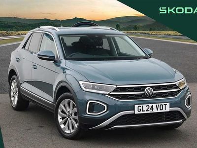 Used VW T-Roc Style 150 HP (110 kW) 2024 Blue SUV