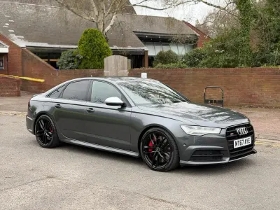 Used Audi S6 Black Edition 450 HP (330 kW) 2017 Grey Sedan