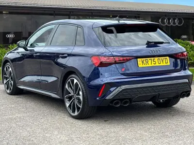 Used Audi S3 Sportback Black Edition 333 HP (244 kW) 2025 Blue Hatchback