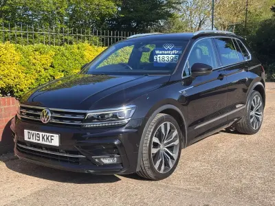Used VW Tiguan R-line 150 HP (110 kW) 2019 Black SUV