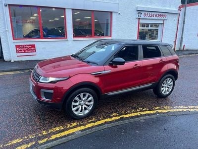 Used Land Rover Range Rover evoque SE 240 HP (176 kW) 2017 Red SUV
