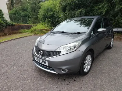 Used Nissan Note Tekna 90 HP (66 kW) 2016 Grey Hatchback