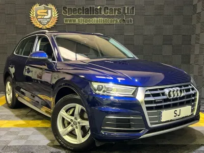 Used Audi Q5 Sport 252 HP (185 kW) 2018 Blue SUV