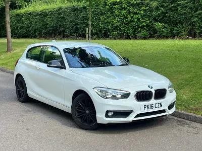 Used BMW 118 Performance 2016 White Hatchback