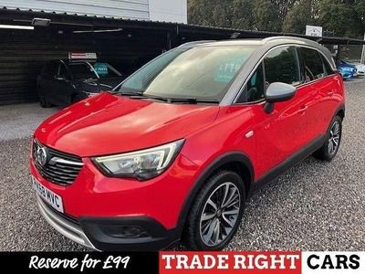 Used Vauxhall Crossland X Elite 130 HP (95 kW) 2018 Red SUV