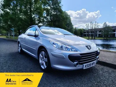 Używany Peugeot 307 Sport 140 KM (102 kW) 2008 Srebrny Kabriolet
