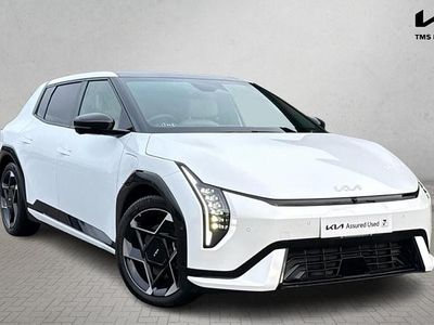 White New 2025 Kia EV4 GT-Line S Hatchback | £39,490 (A bit pricey)