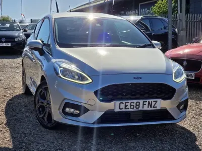 Used Ford Fiesta ST-Line 100 HP (73 kW) 2018 Silver Hatchback