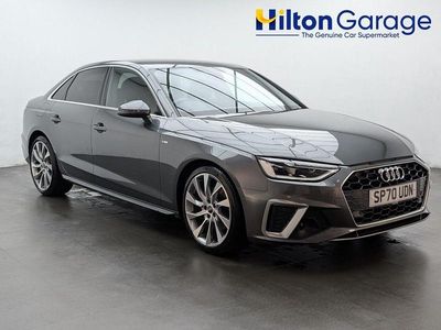 Grey Used 2020 Audi A4 S-Line Sedan | £17,750 (Fair price)