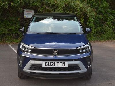 Used Vauxhall Crossland Elite 109 HP (80 kW) 2021 Blue SUV