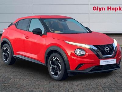 Used Nissan Juke N-Connecta 114 HP (83 kW) 2022 Red SUV