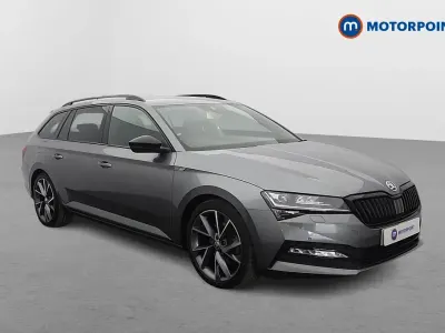 Used Skoda Superb SportlinePlus 200 HP (147 kW) 2023 Grey Estate