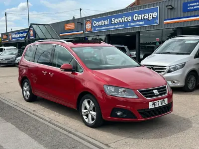 Used Seat Alhambra SE 177 HP (130 kW) 2017 Red MPV