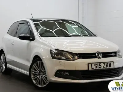 Used VW Polo BlueGT 150 HP (110 kW) 2015 White Hatchback