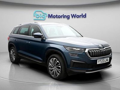 Used Skoda Kodiaq SE L Executive 150 HP (110 kW) 2023 Blue SUV