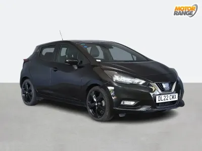 Used Nissan Micra 92 HP (67 kW) 2022 Black Hatchback