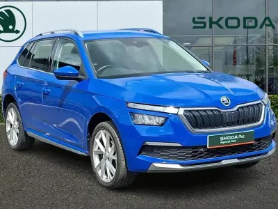 Used Skoda Kamiq SE L Executive 108 HP (79 kW) 2023 Blue SUV