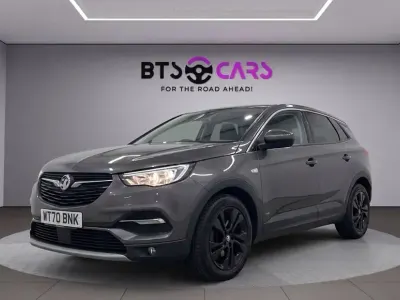 Used Vauxhall Grandland X SRi 130 HP (95 kW) 2021 Grey SUV