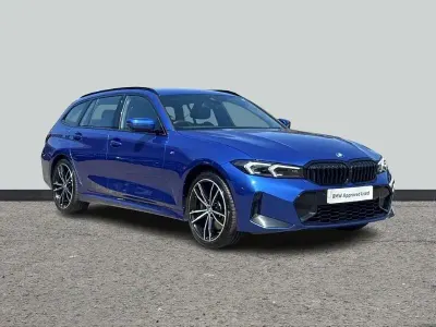 Used BMW 330e M Sport 292 HP (214 kW) 2024 Blue Estate