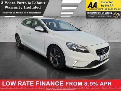 White Used 2015 Volvo V40 R-Design Hatchback | £5,500 (Fair price)