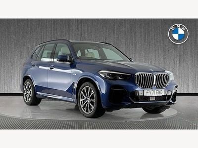 Blue Used 2021 BMW X5 M Sport SUV | £42,999 (Fair price)