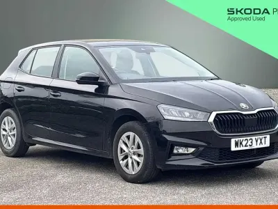 Used Skoda Fabia Comfort 94 HP (69 kW) 2023 Black Hatchback