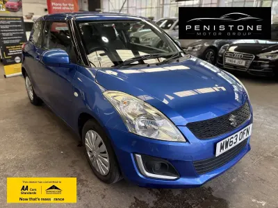 Used Suzuki Swift 94 HP (69 kW) 2014 Blue Hatchback