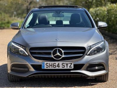 Begagnad Mercedes C220 2014 Silver Sedan